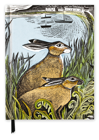 Angela Harding: Rathlin Hares (Blank Sketch Book)