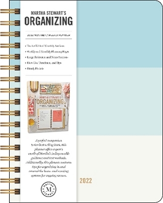 Martha Stewart's Organizing 2022 Monthly/Weekly Planner Calendar