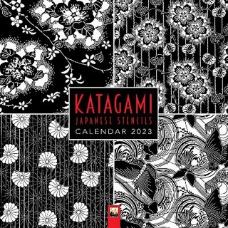 MoDA Japanese Stencils: Katagami Wall Calendar 2023 (Art Calendar)