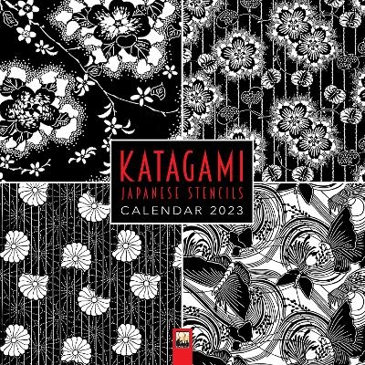 MoDA Japanese Stencils: Katagami Wall Calendar 2023 (Art Calendar) - 