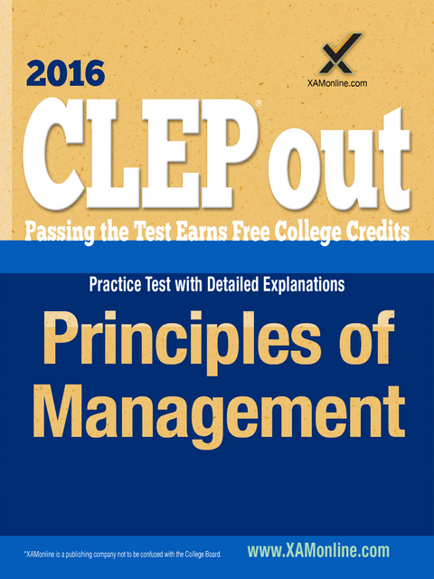 CLEP Principles of Management - Sharon A Wynne
