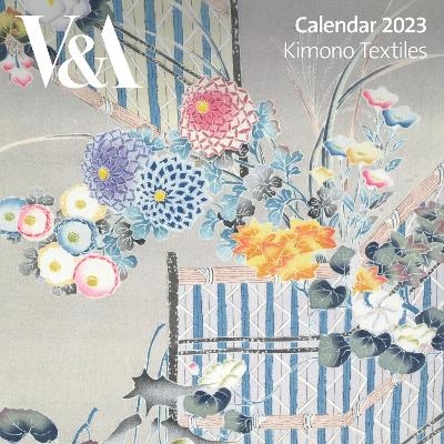 V&A: Kimono Textiles Wall Calendar 2023 (Art Calendar) - 