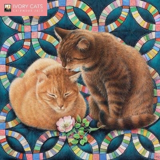Ivory Cats Mini Wall Calendar 2023 (Art Calendar)