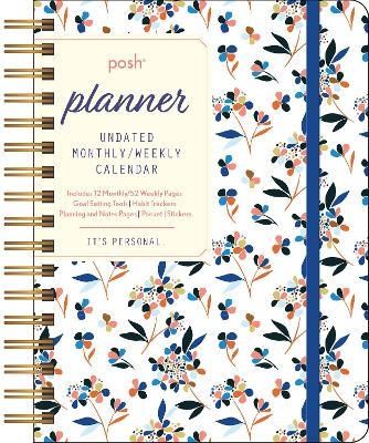 Posh: Planner Undated Monthly/Weekly Calendar - 