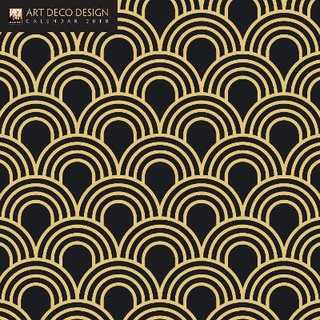 Art Deco Design - mini wall calendar 2018 (Art Calendar)