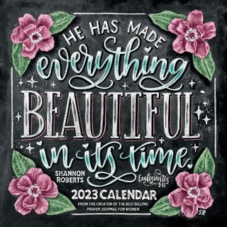 Shannon Roberts' Chalk Art Scripture 2023 Wall Calendar