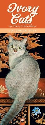 Ivory Cats Slim Calendar 2021 (Art Calendar)