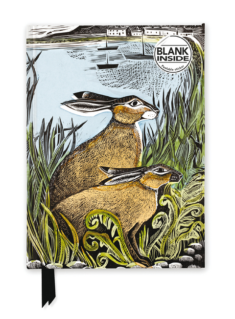 Angela Harding: Rathlin Hares (Foiled Blank Journal) - 