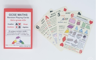 Help Your Kids Maths - GCSE Revision Playing Cards - Daniel Lin