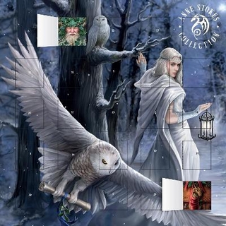 Anne Stokes - Midnight Messenger advent calendar (with stickers)