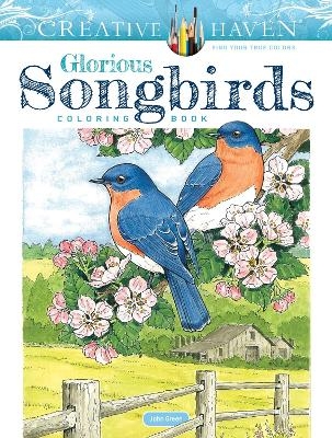Creative Haven Glorious Songbirds Coloring Book - John Green