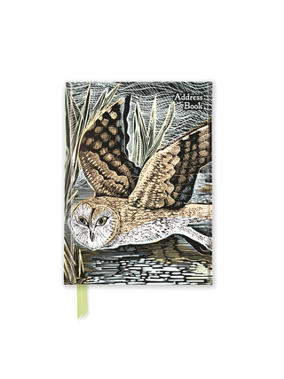 Angela Harding: Marsh Owl (Address Book)