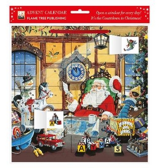 Letter to Santa advent calendar (with stickers)