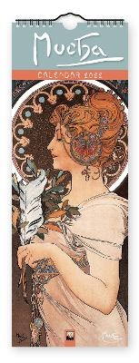 Alphonse Mucha Slim Calendar 2022 (Art Calendar) - 