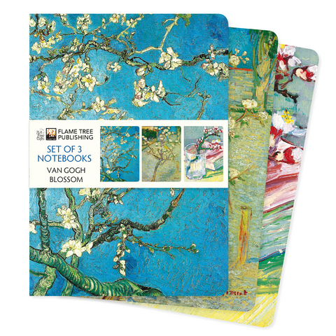 Vincent van Gogh: Blossom Set of 3 Standard Notebooks - 