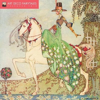 Art Deco Fairytales Wall Calendar 2018 (Art Calendar)