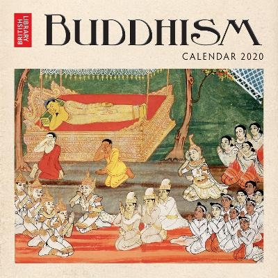 British Library &ndash; Buddhism Wall Calendar 2020 (Art Calendar) - 