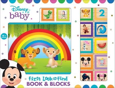 Disney Baby: First Look and Find Book & Blocks -  Pi Kids