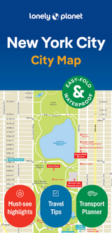 Lonely Planet New York City Map -  Lonely Planet
