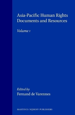 Asia-Pacific Human Rights Documents and Resources - 