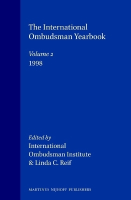 The International Ombudsman Yearbook, Volume 2 (1998) - 