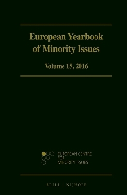 European Yearbook of Minority Issues, Volume 15 (2016) - 