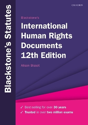 Blackstone's International Human Rights Documents - 