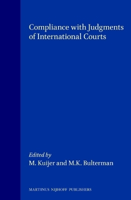 Compliance with Judgments of International Courts - 