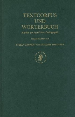 Textcorpus und W&ouml;rterbuch - 