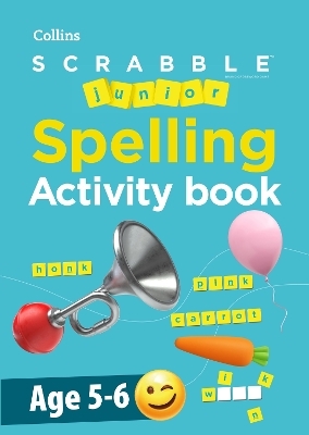 SCRABBLE&trade; Junior Spelling Activity book Age 5-6 -  Collins Scrabble