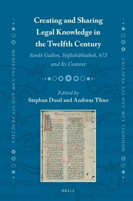 Creating and Sharing Legal Knowledge in the Twelfth Century