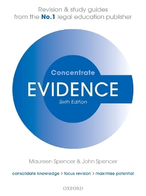 Evidence Concentrate - Maureen Spencer, John Spencer