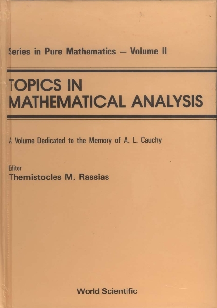 TOPICS IN MATHEMATICAL ANALYSIS (V11) - 