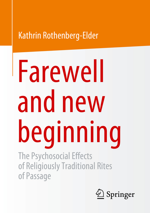 Farewell and new beginning - Kathrin Rothenberg-Elder