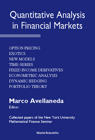 QUANTITATIVE ANALYSIS IN FINANC..(VOL.1)
