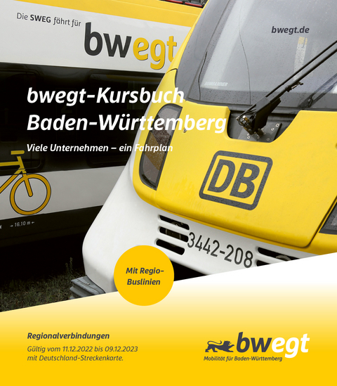 bwegt-Kursbuch Baden-W&uuml;rttemberg 2023