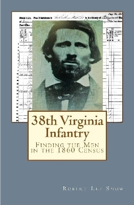 38th Virginia Infantry: Finding the Men in the 1860 Census