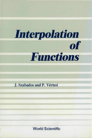 INTERPOLATION OF FUNCTIONS    (B/H)