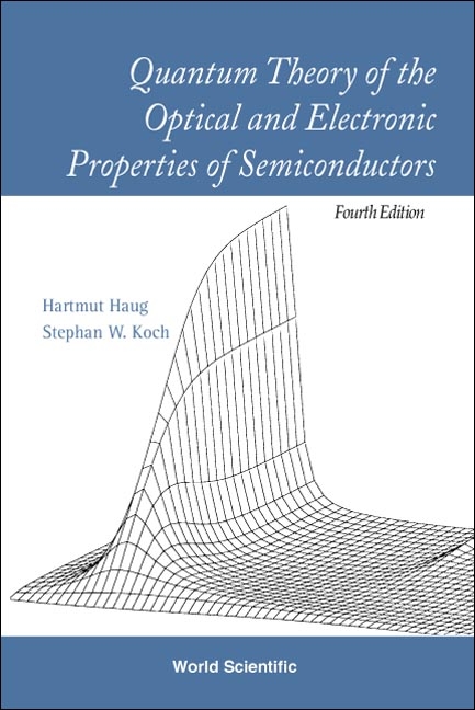 QUAN THEO OF OPTICAL & ELEC(4TH) - Hartmut Haug,  Koch;  ;  ;  Stephan W