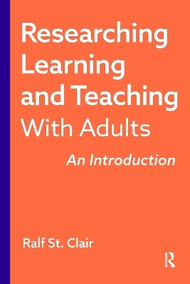 Researching Learning and Teaching with Adults