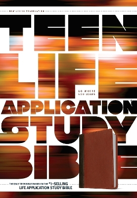 NLT Teen Life Application Study Bible, Brown -  Tyndale