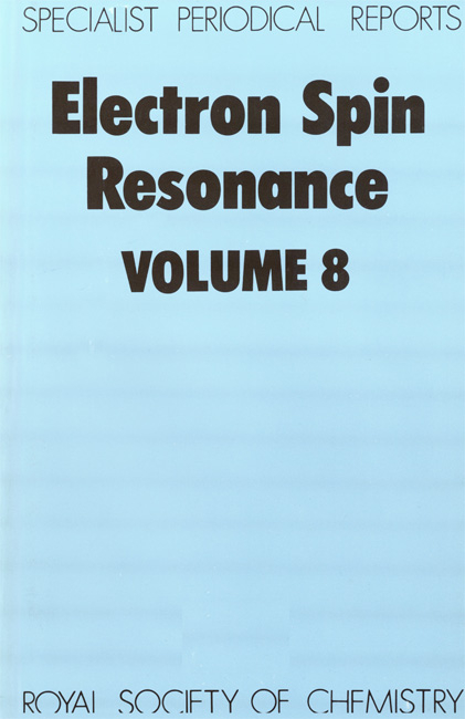 Electron Spin Resonance - 