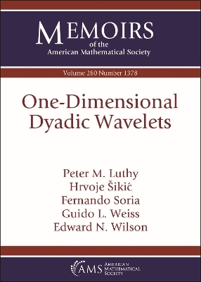 One-Dimensional Dyadic Wavelets