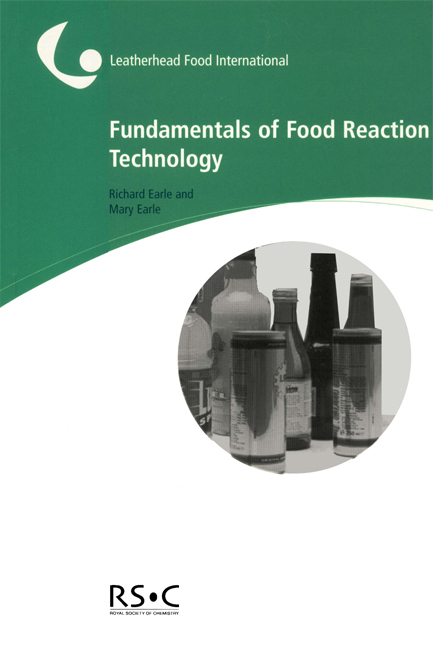 Fundamentals of Food Reaction Technology - Richard L Earle, Mary Earle