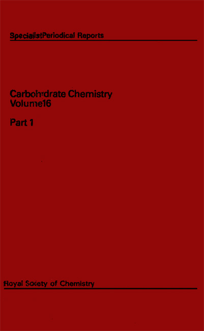 Carbohydrate Chemistry - 