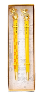 Harry Potter: Hufflepuff Pen and Pencil Set -  Insight Editions