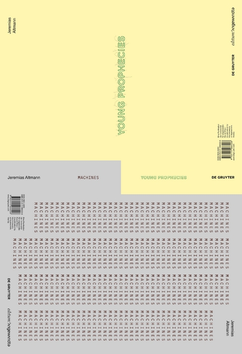 Jeremias Altmann &ndash; YOUNG PROPHECIES / MACHINES - 