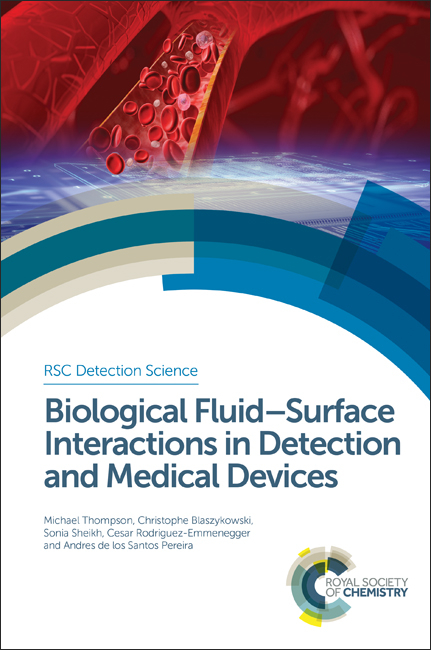 Biological Fluid&ndash;Surface Interactions in Detection and Medical Devices - Michael Thompson, Christophe Blaszykowski, Sonia Sheikh, Cesar Rodriguez-Emmenegger, Andres de los Santos Pereira