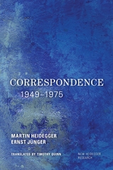 Correspondence 1949-1975 -  Martin Heidegger,  Ernst Junger