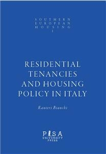 Residential Tenancies and Housing Policy in Italy - Ranieri Bianchi